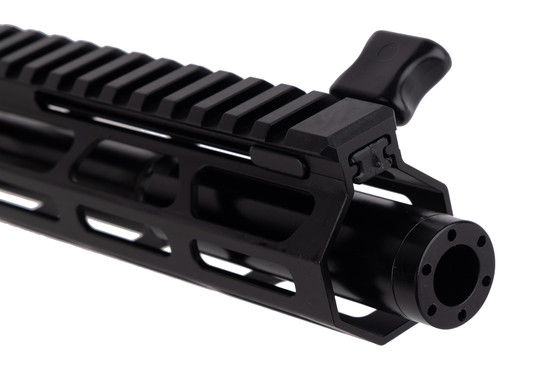 Foxtrot Mike Products AR15 complete 9mm upper receiver features a side charging handle